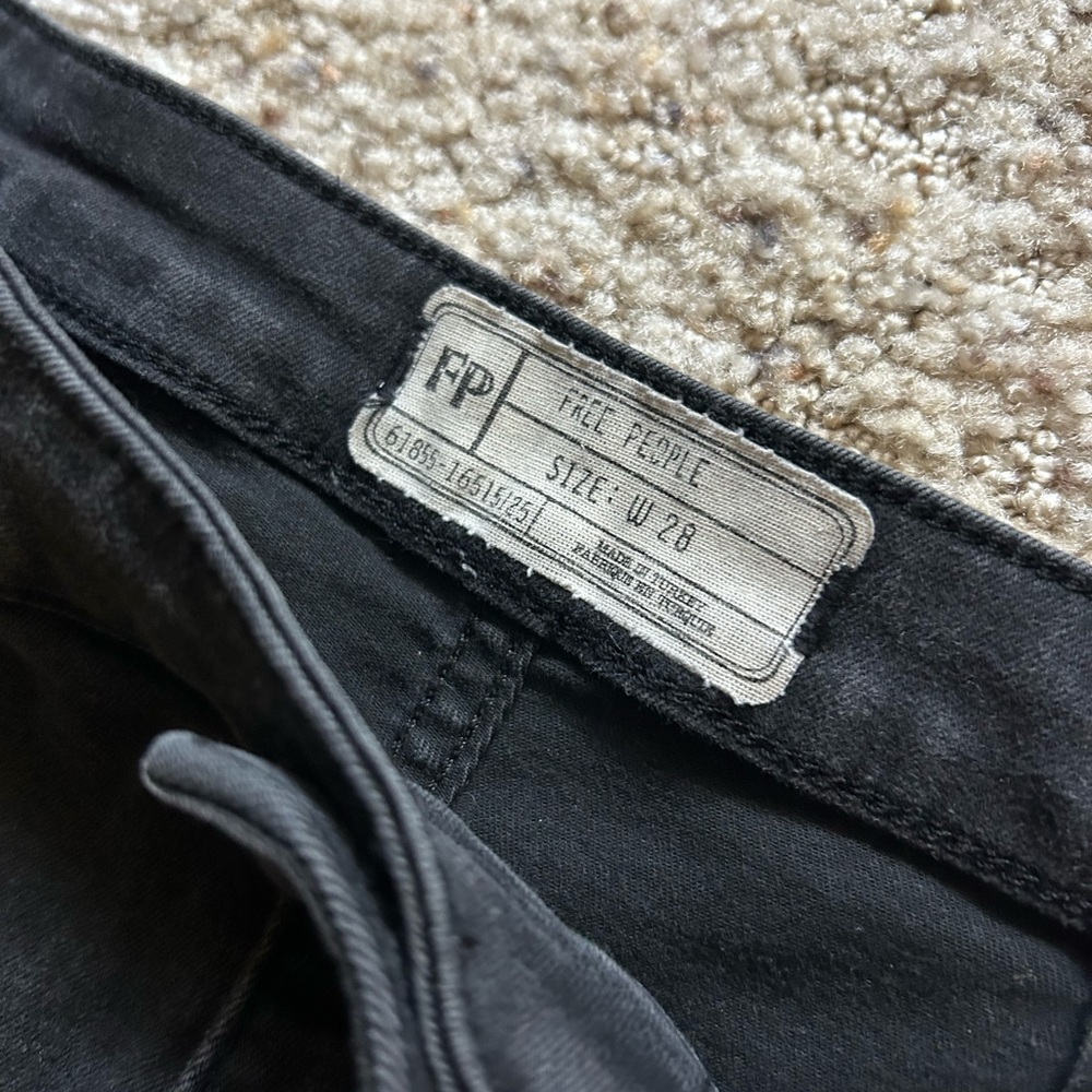 Free People Black Jeans